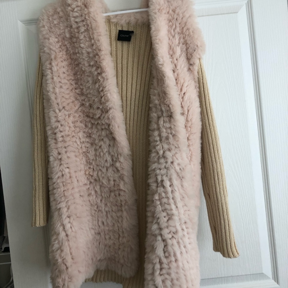 Fur sweater